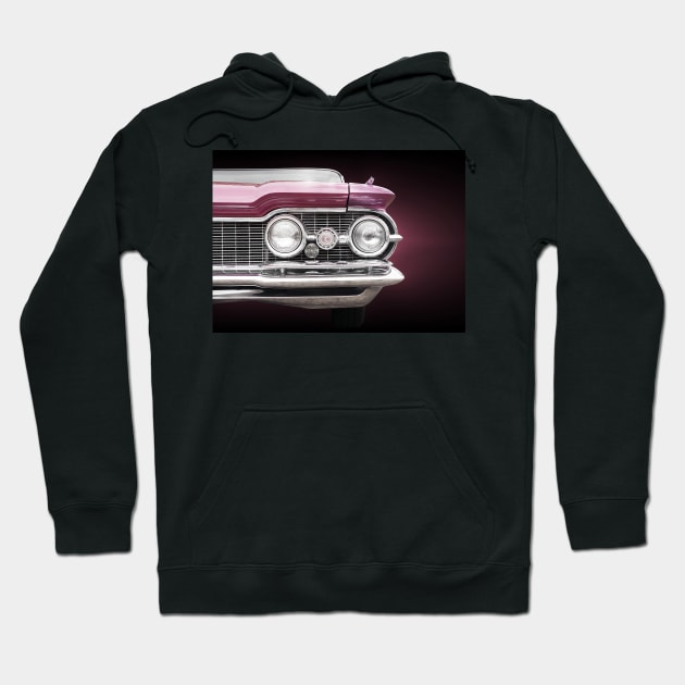 US American classic car 1959 Super 88 Hoodie by Beate Gube